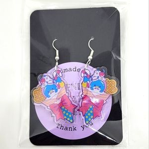 SANRIO Tuxedo Sam Dangle Earings